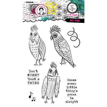 Art By Marlene Signature Collection Clear Stamps Dont Worry