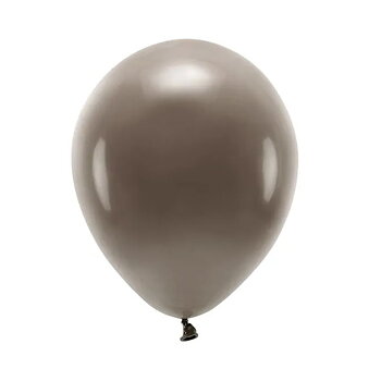 Ballonger pastell - Brun (10-pack)