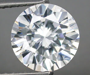 Diamante blanco VVS2 H redondo natural auténtico de 0,04 ct de 2,1 mm