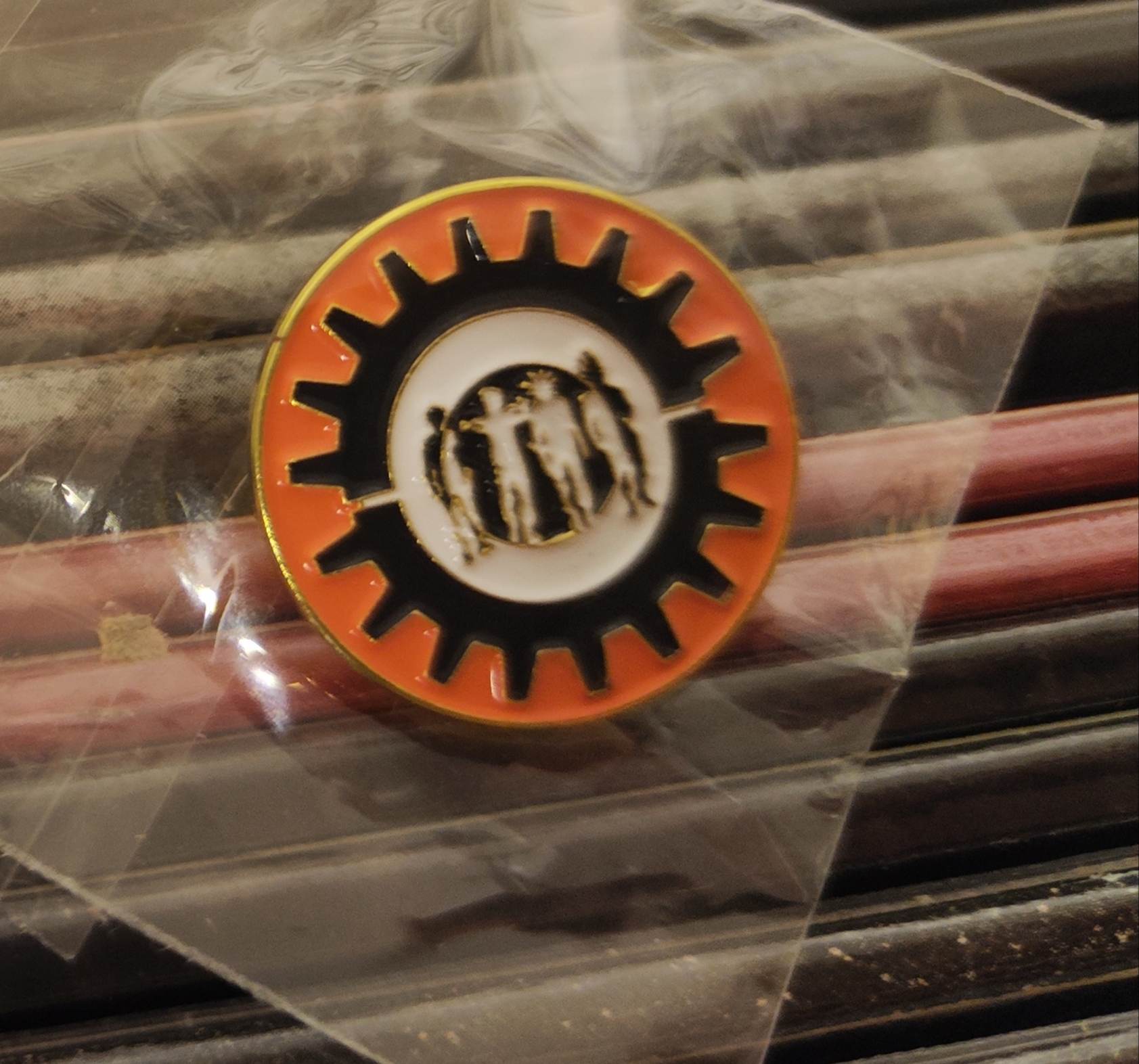 Clockwork Orange - Metallpin (Rund)