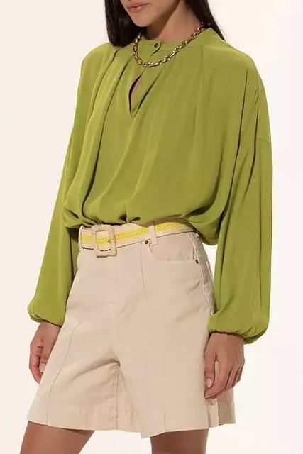 Meme Road - Blusa Colletto Mela - 3