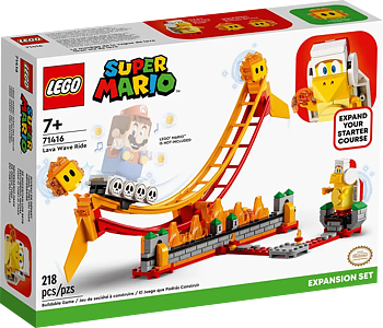 LEGO Super Mario L71416 Åktur på lavavågen – Expansionsset