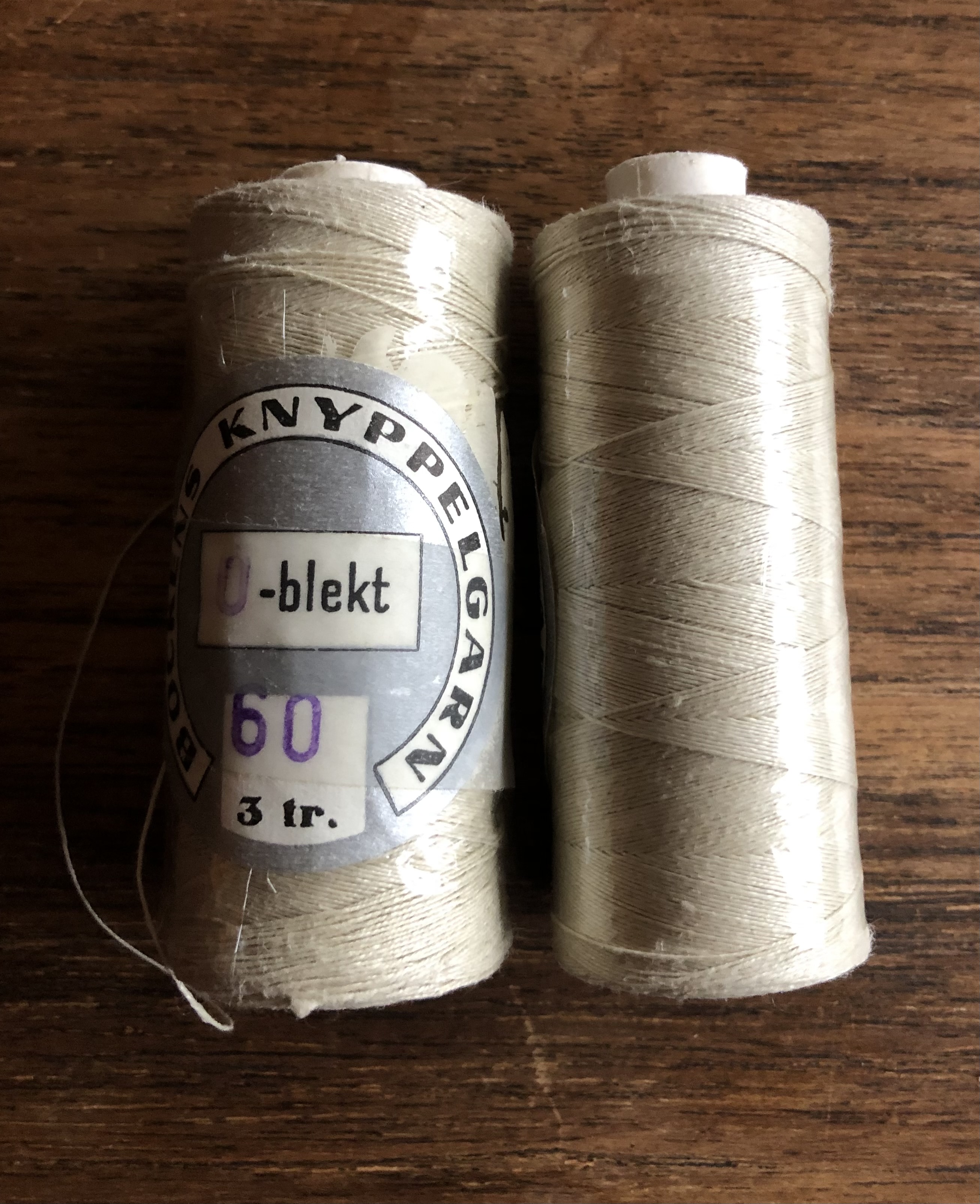 Knyppelgarn i lin, 25g - 11