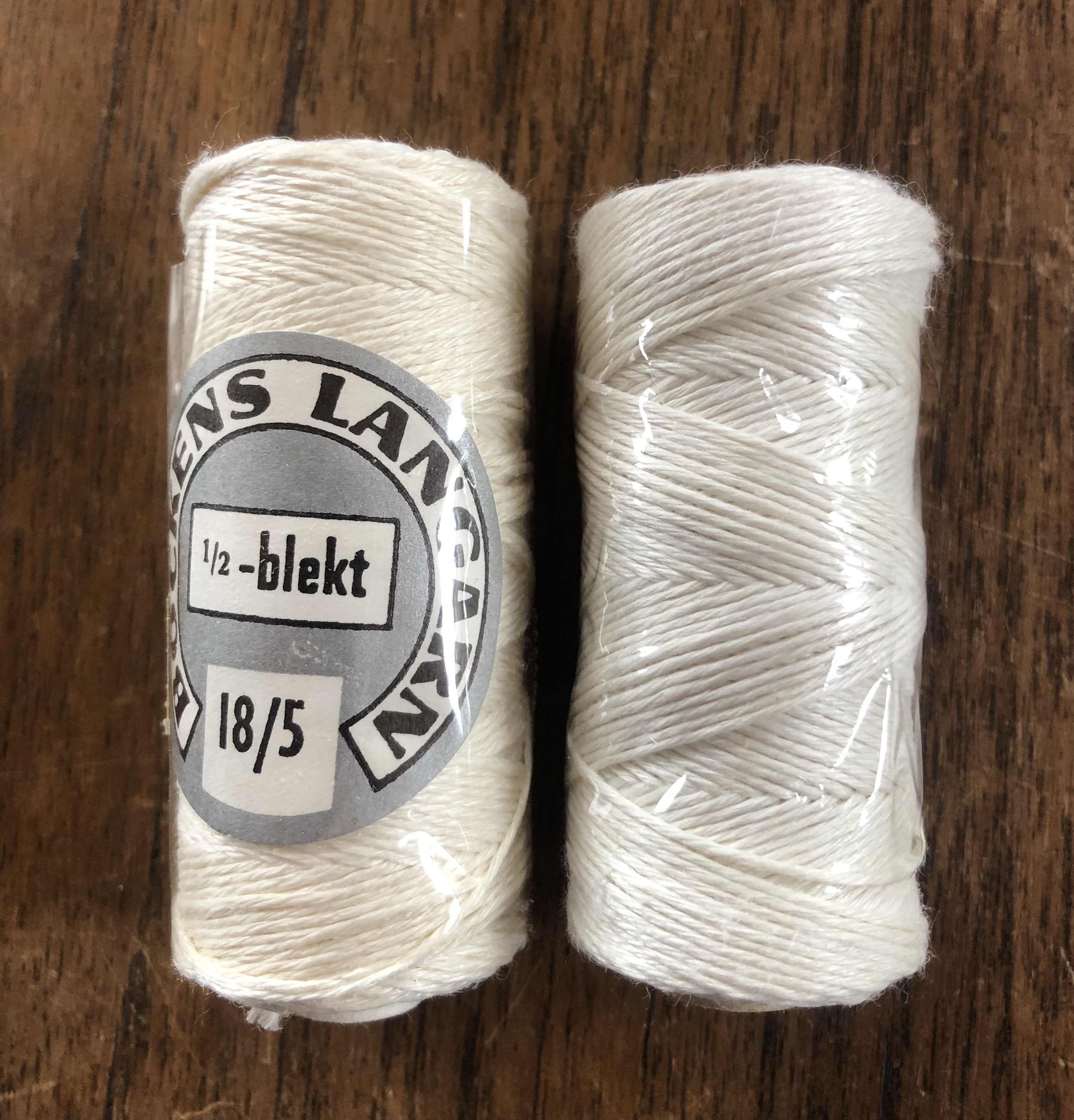 Knyppelgarn i lin, 25g - 3