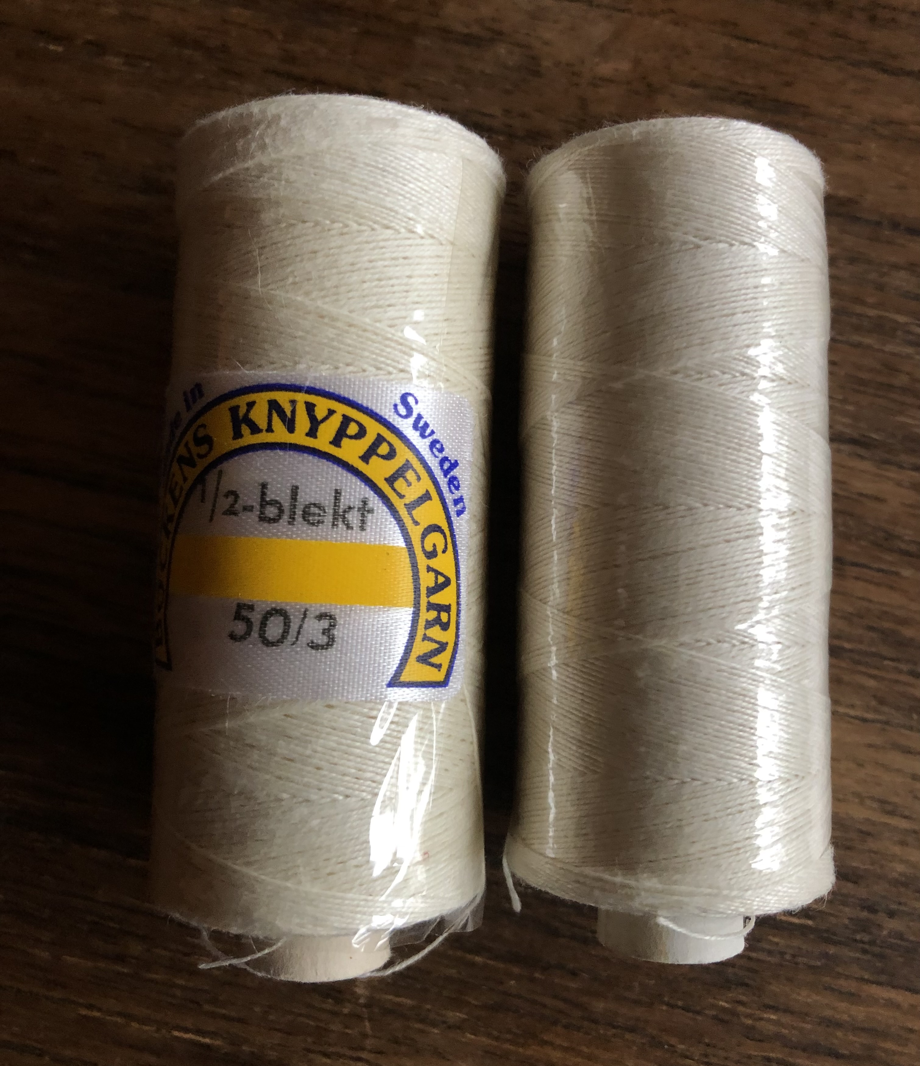 Knyppelgarn i lin, 25g - 10