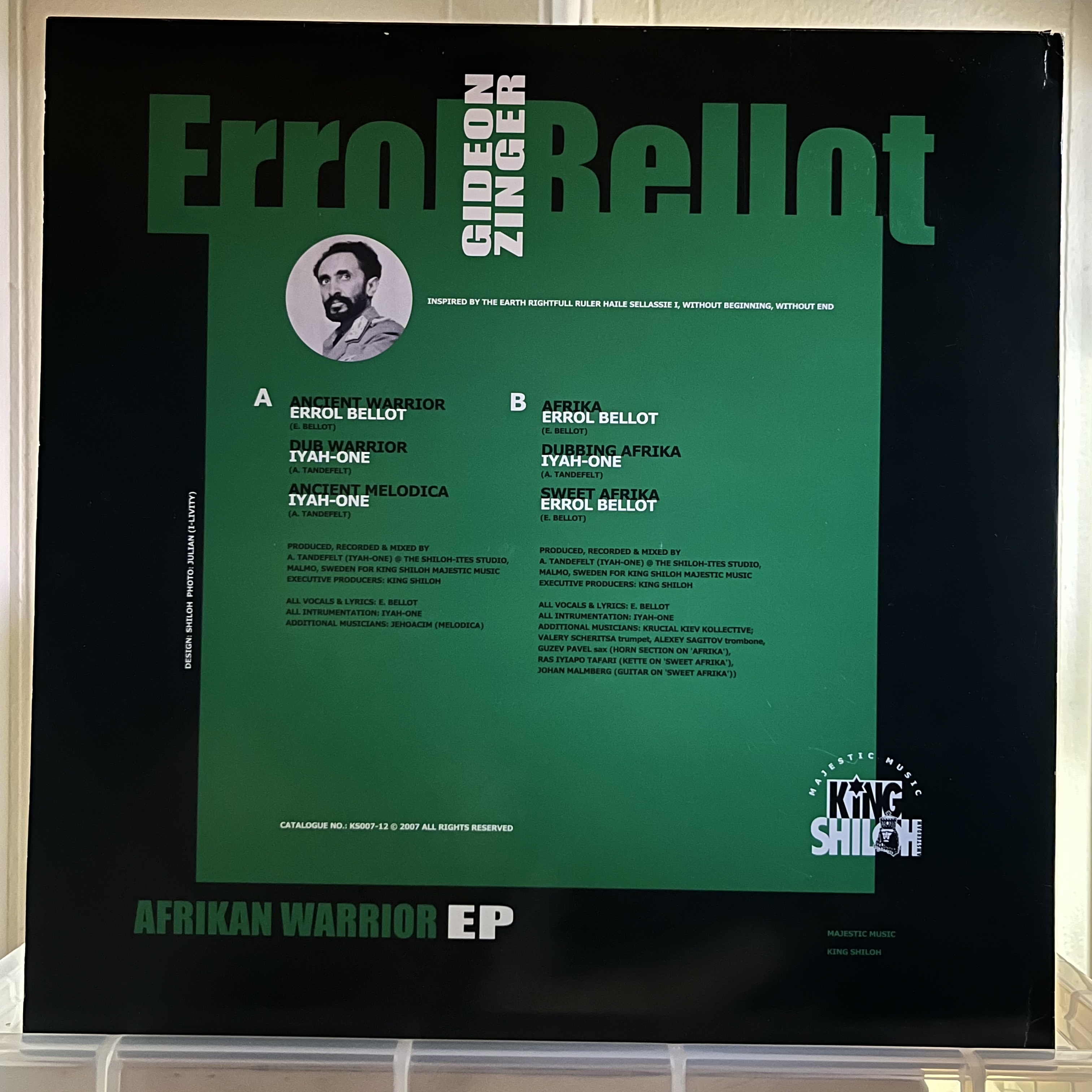Errol Bellot – Afrikan Warrior EP - 2
