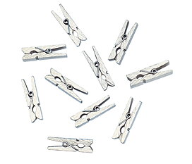 Wooden pins, Kiinnikkeet Hopea 20kpl