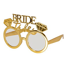 Glasses ''Bride to Be'' Gold