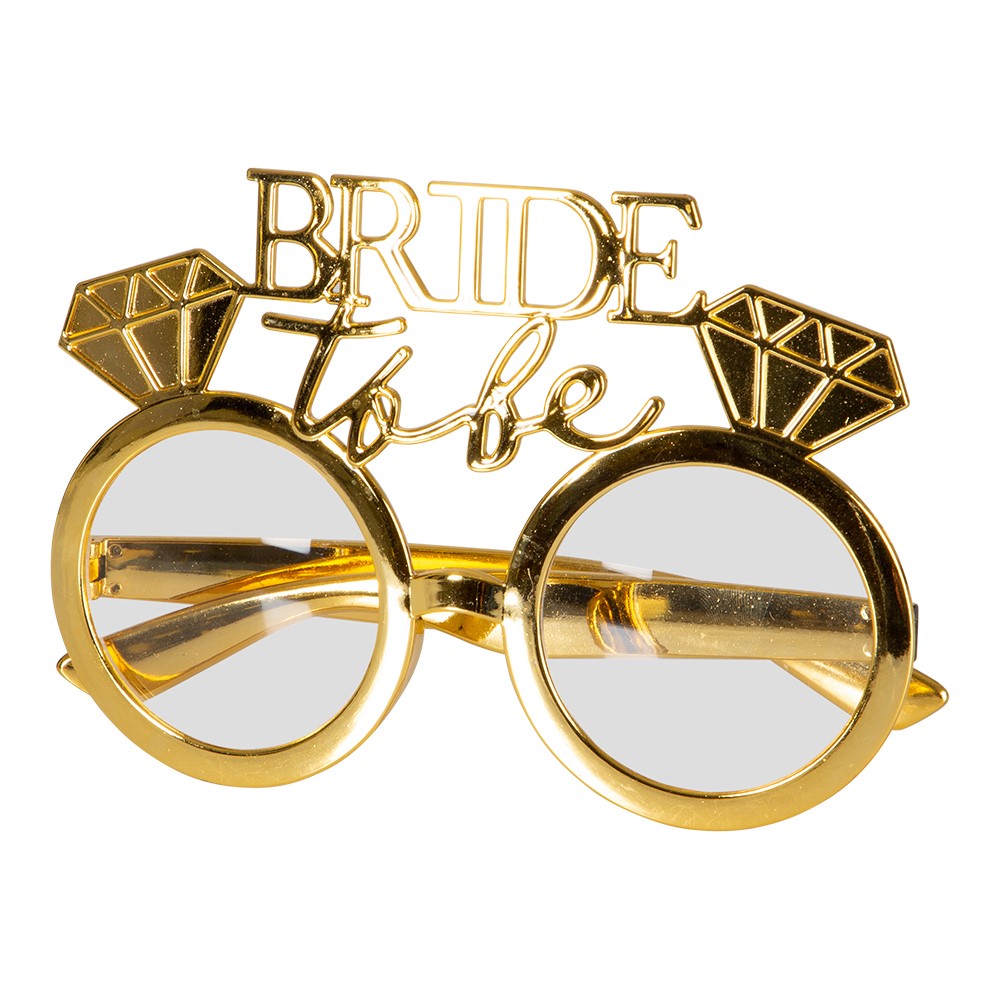 Glasses ''Bride to Be'' Gold - 2