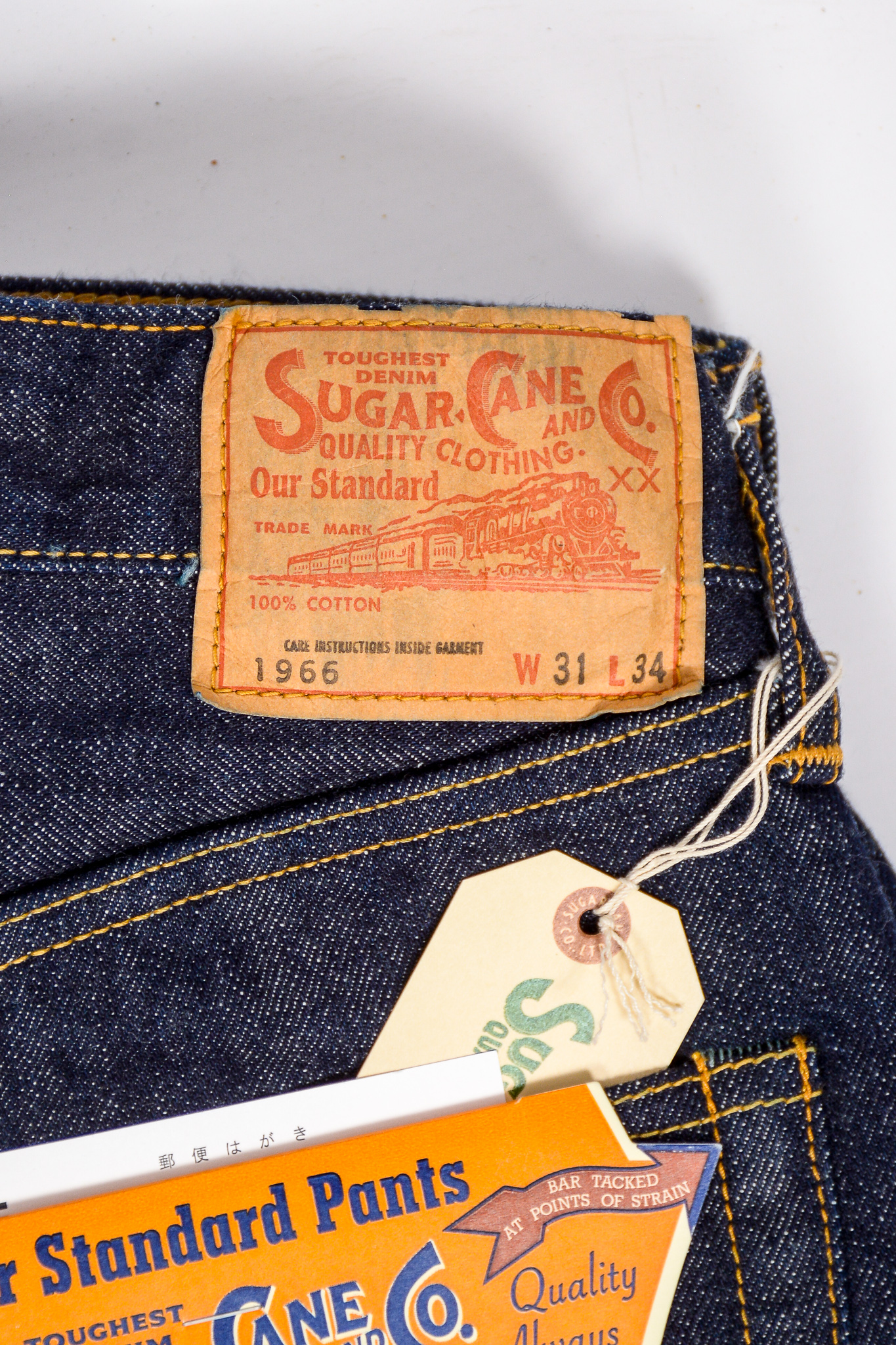 Sugar Cane - SC42966A 1966 Model Jeans 14oz - 9