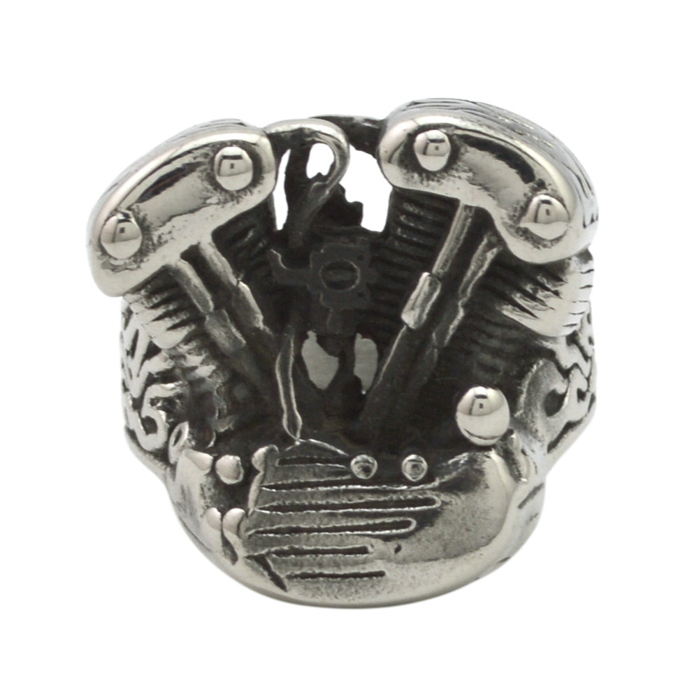 Biker W-Tvin Ring. - 3