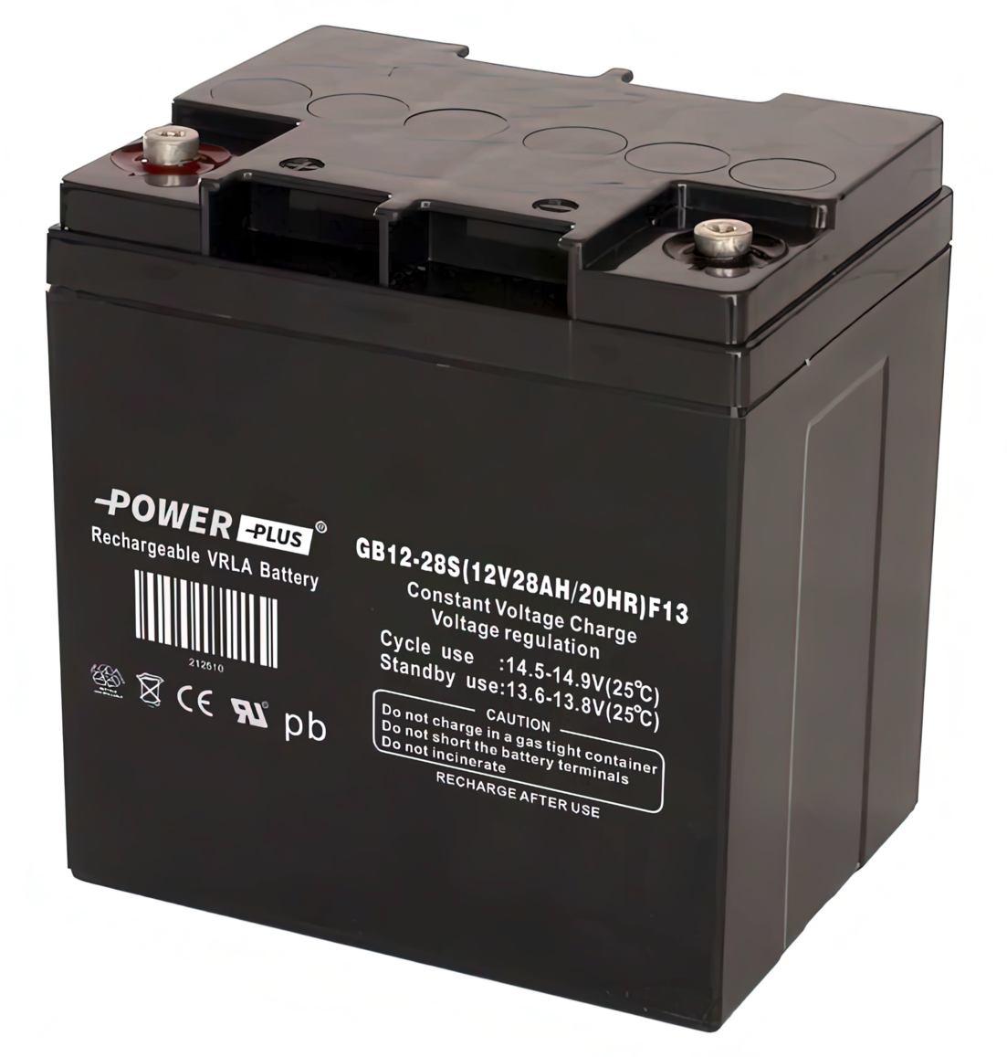 Power Plus Agm-batteri 12V 28 Ah M5