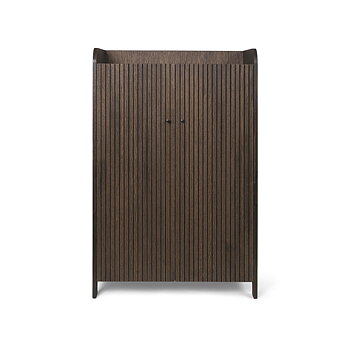 Sill Skåp lågt mörk ek Ferm Living