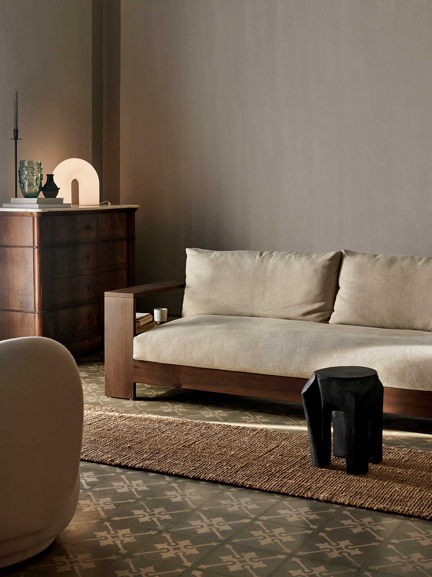 Vuelta Floor Golvlampa vit Ferm Living - 3