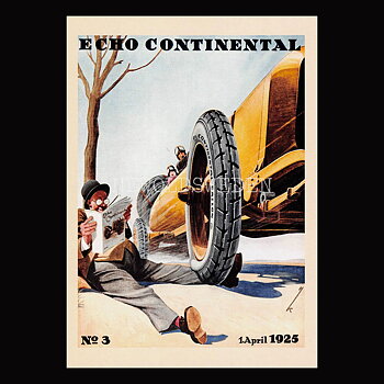 CONTINENTAL ECHO 1925 - Vykort A5