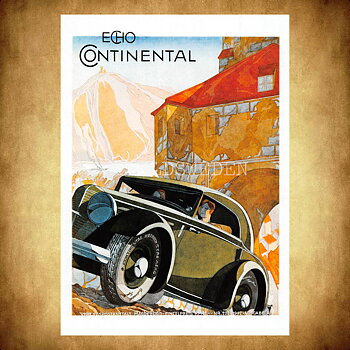 CONTINENTAL ECHO 1932 - Vykort A5