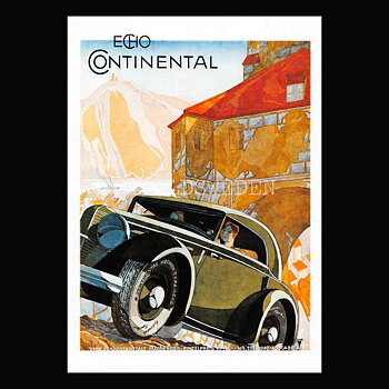 CONTINENTAL ECHO 1932 - Vykort A5