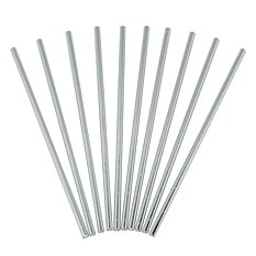 Paper Straws Silver 24-pack