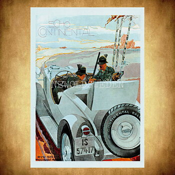 CONTINENTAL ECHO 1929 - Vykort A5