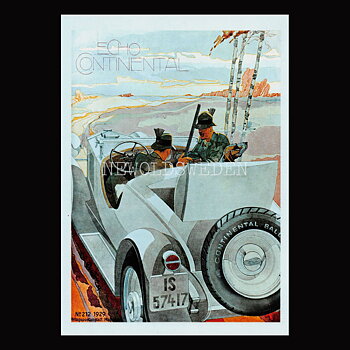 CONTINENTAL ECHO 1929 - Vykort A5