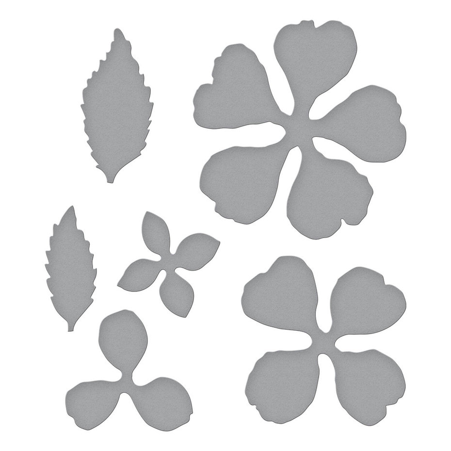 Camellia Etched Dies 