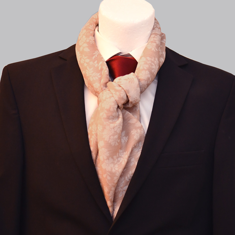 Scarf Napoli Summer Flower Beige