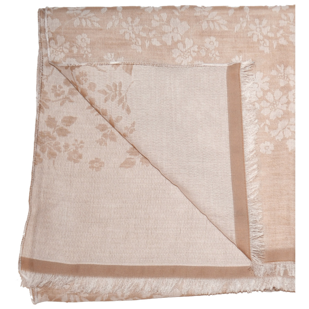 Scarf Napoli Summer Flower Beige - 2
