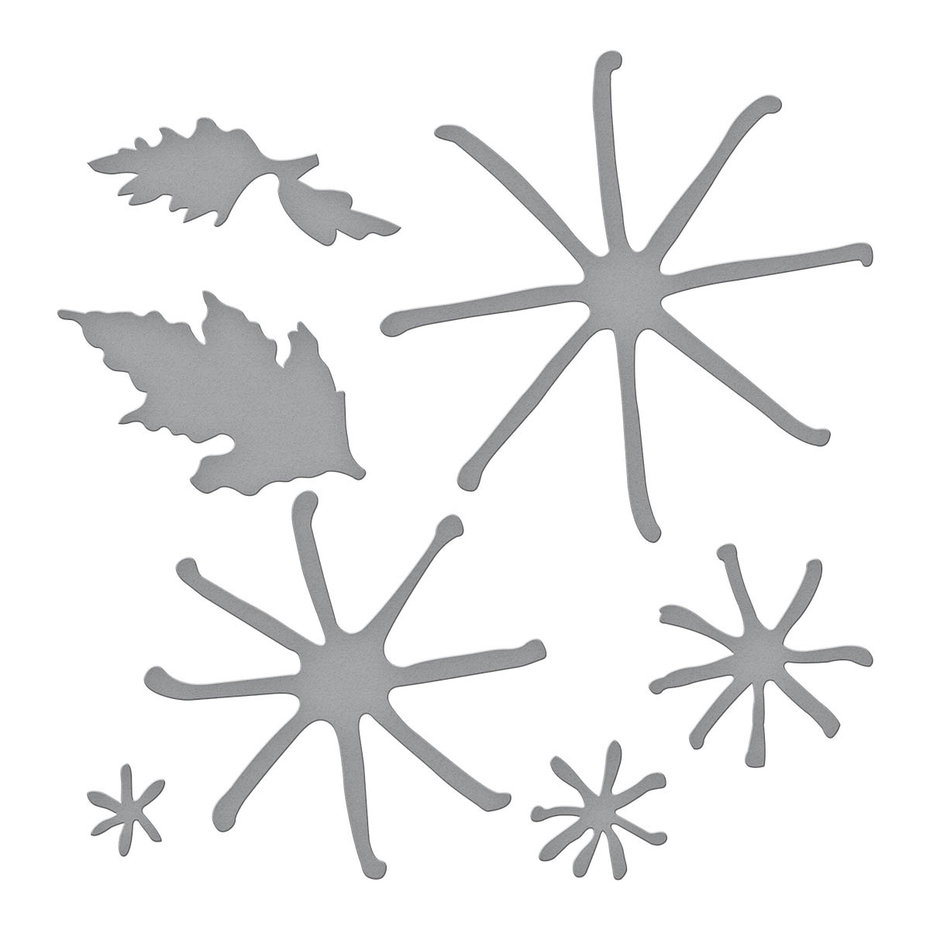 Spider Mum Etched Dies 