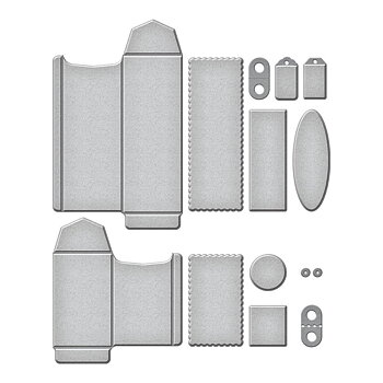 Mini Envelopes 1 Etched Dies