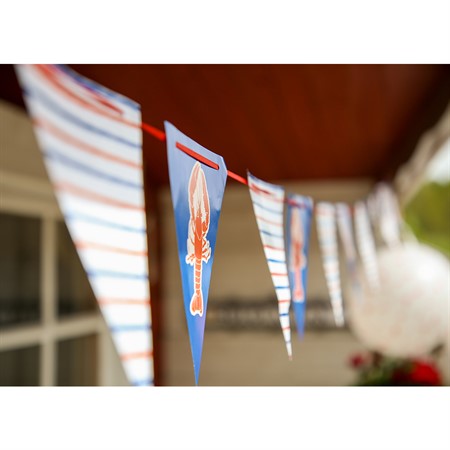 TRIANGLE FLAG BANNER CRAYFISH 3 M - 2