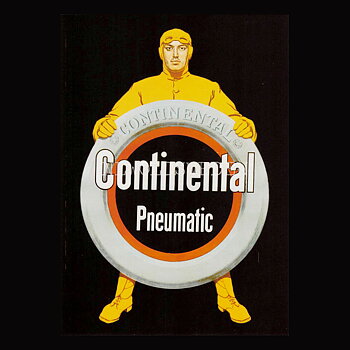 CONTINENTAL Pneumatic - Vykort A5