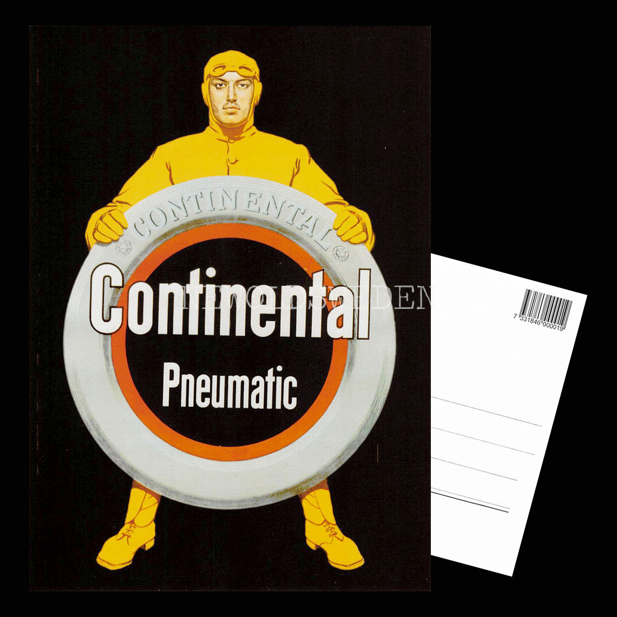 CONTINENTAL Pneumatic - Vykort A5 - 3