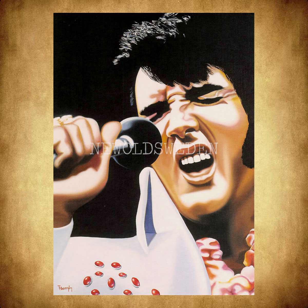 Elvis Presley - Vykort A5 - 2