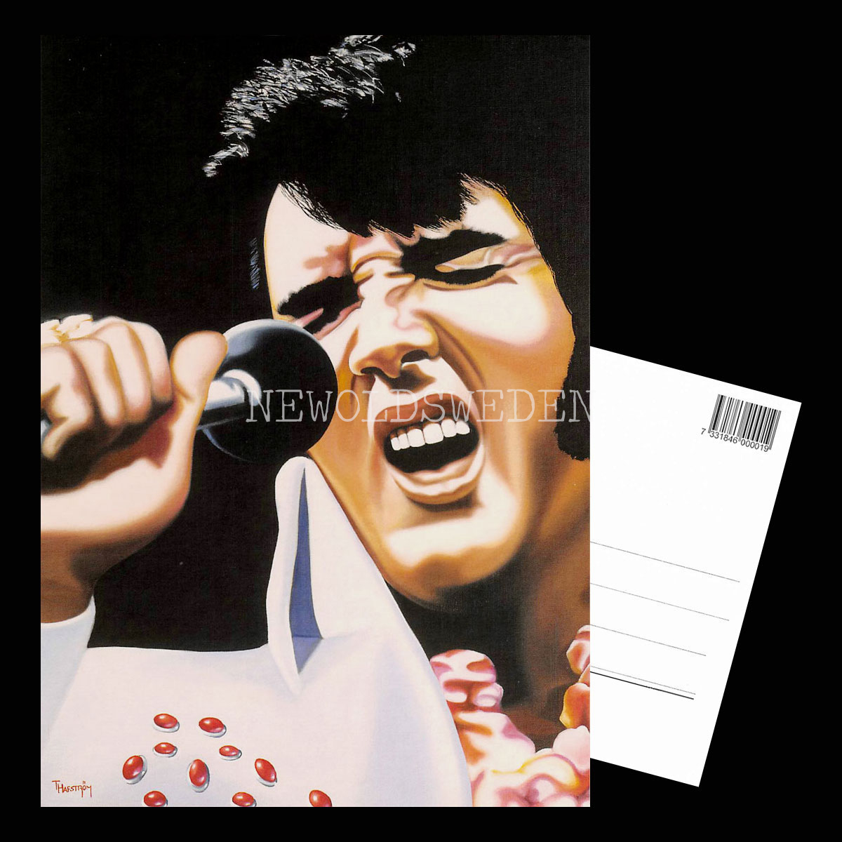 Elvis Presley - Vykort A5 - 3