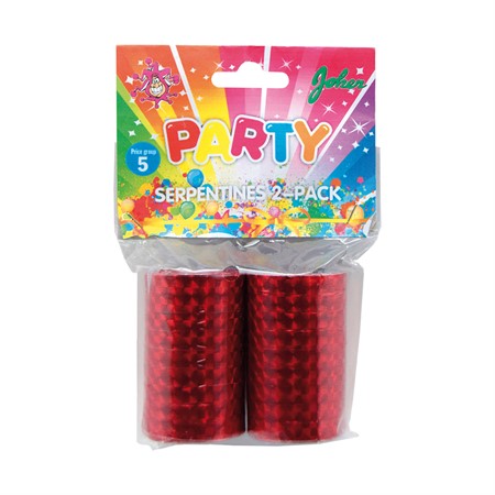 SERPENTINES HOLOGRAPHIC RED 2-P - 2