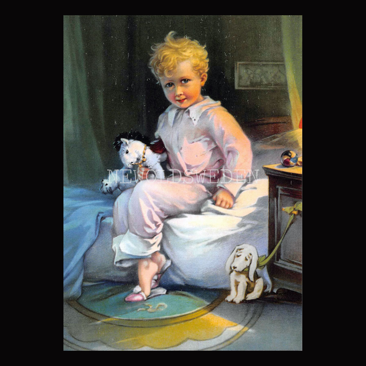 Grattiskort - Motiv från början 1900-talet - Vykort A5
