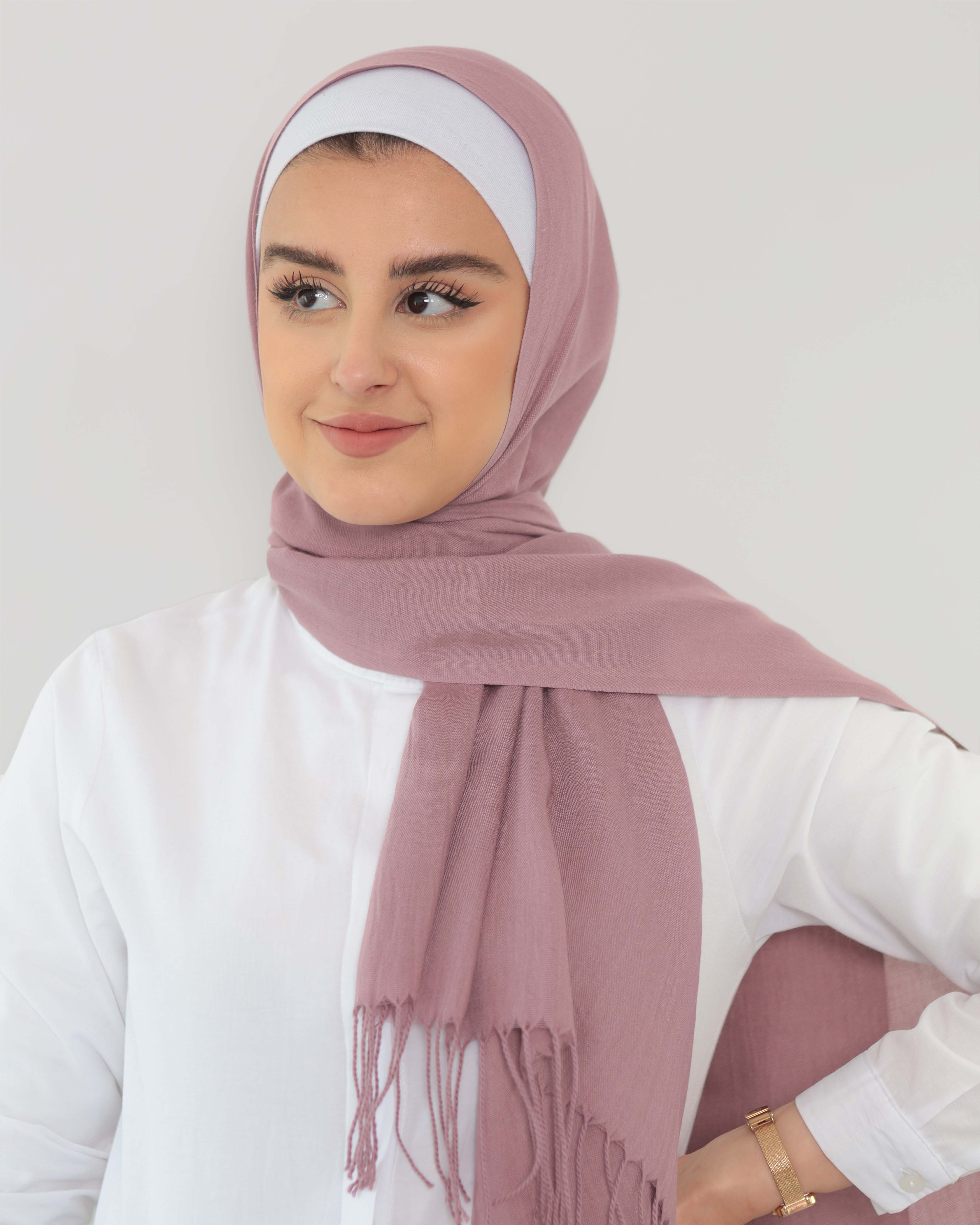 Hijab - Pashmina - Deep Mauve