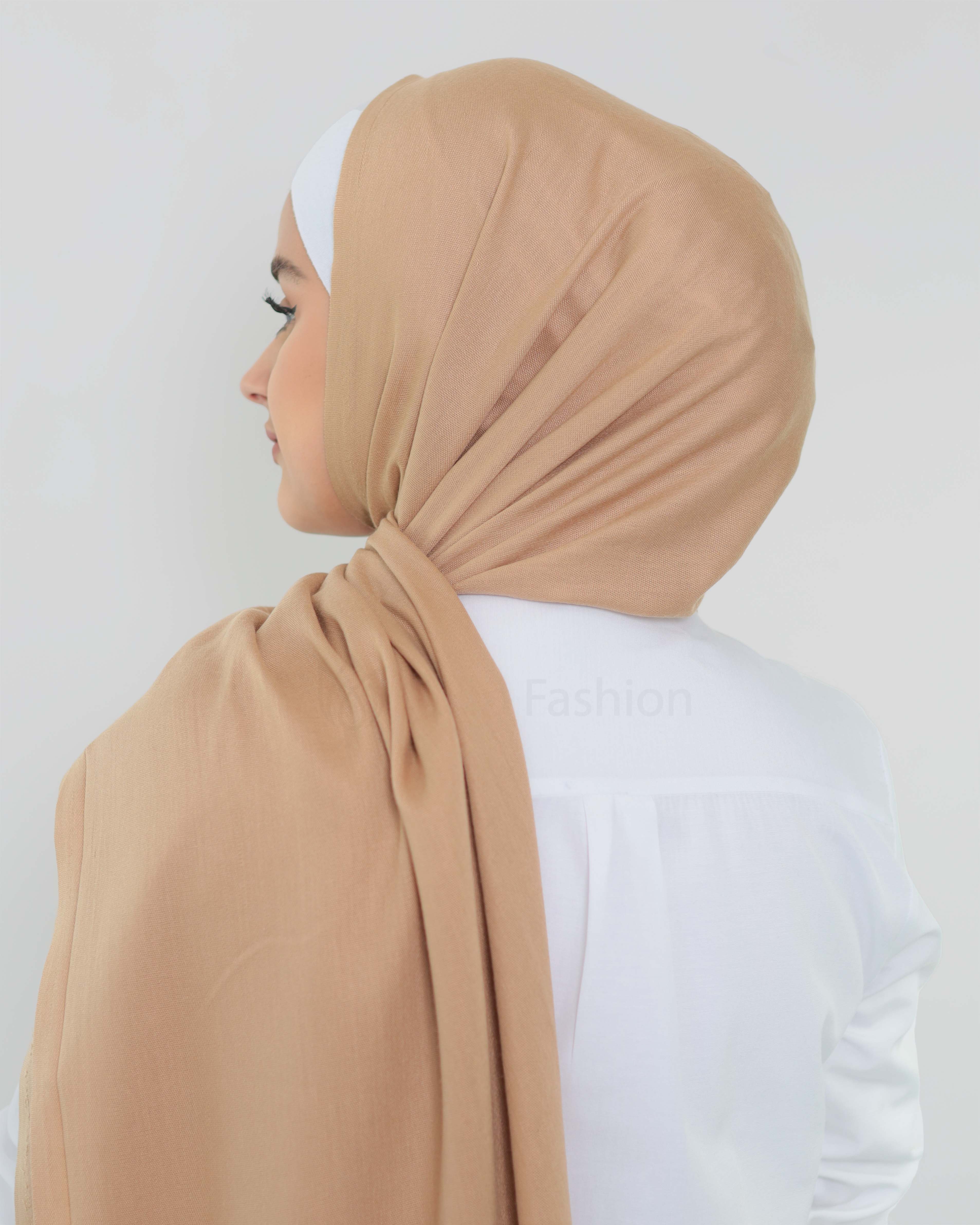 Hijab - Pashmina - Kamelbeige - 3