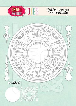 Craft & You Dies -Vintage clock