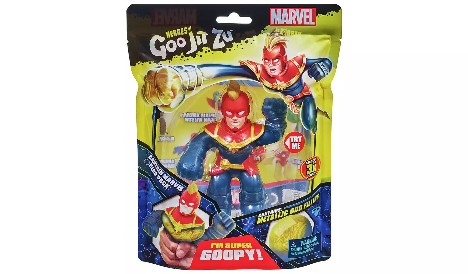 Goo Jit Zu Marvel Captain Marvel