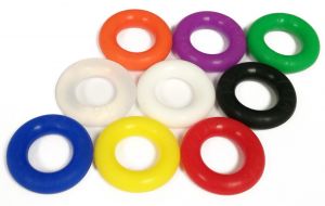7/16" Rubber Ring - Premium Transparent - Perfect Play
