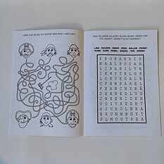 Pysselbok för små pirater 48 sidor
