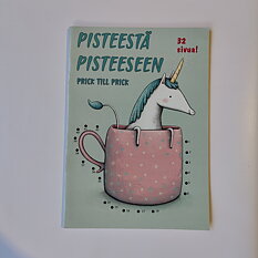 Prick till Prick pysselbok Enhörning 32 sidor