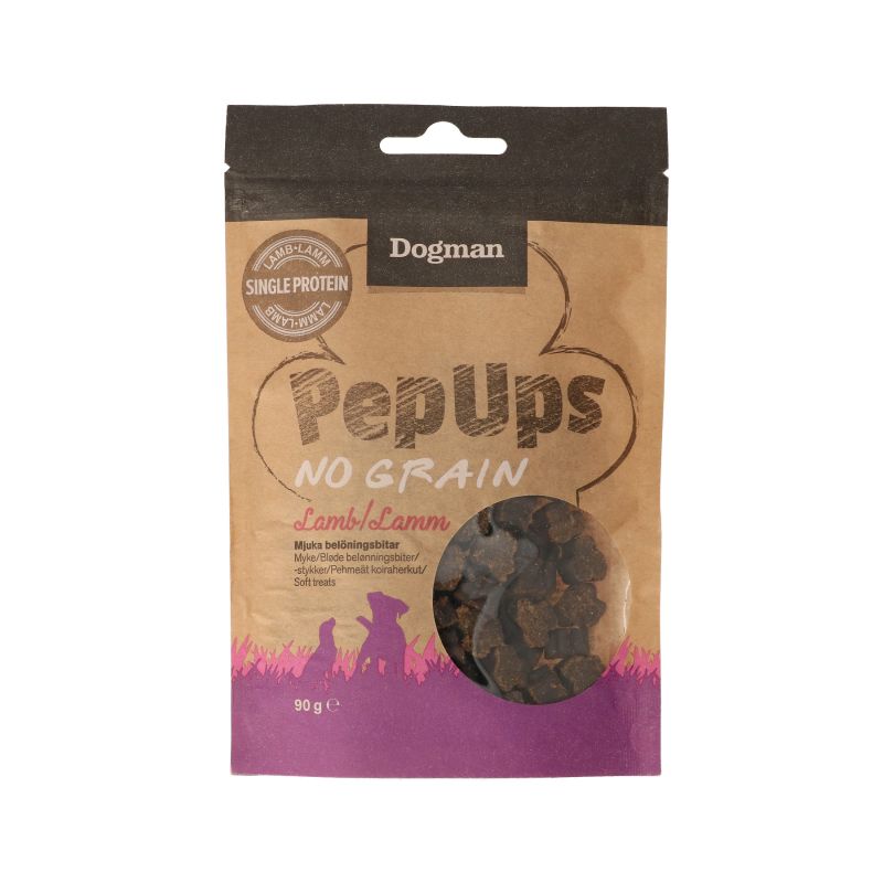 Dogman Pep Ups No Grain lamm