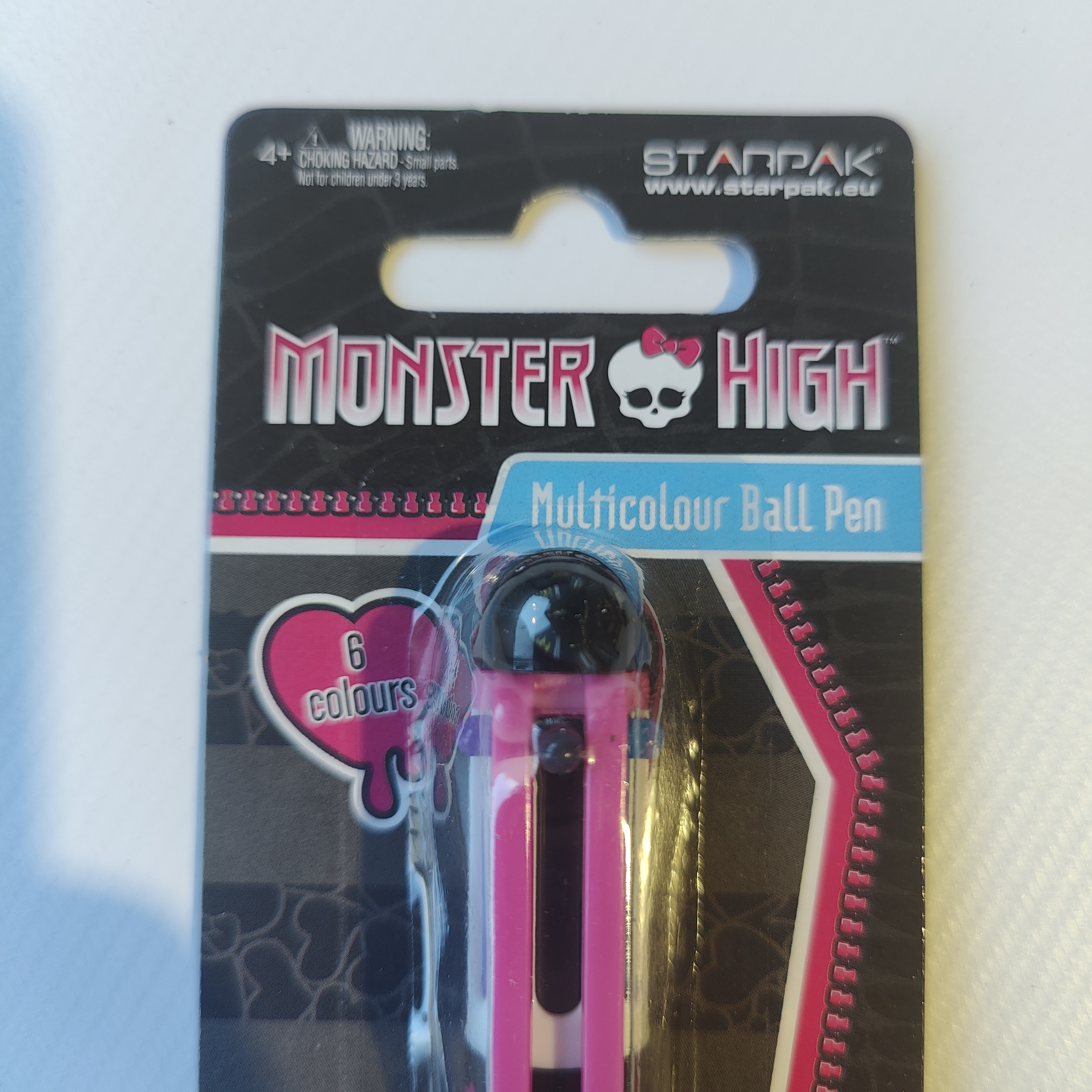Monster High Multicolor Ball pen 6 colors - 3