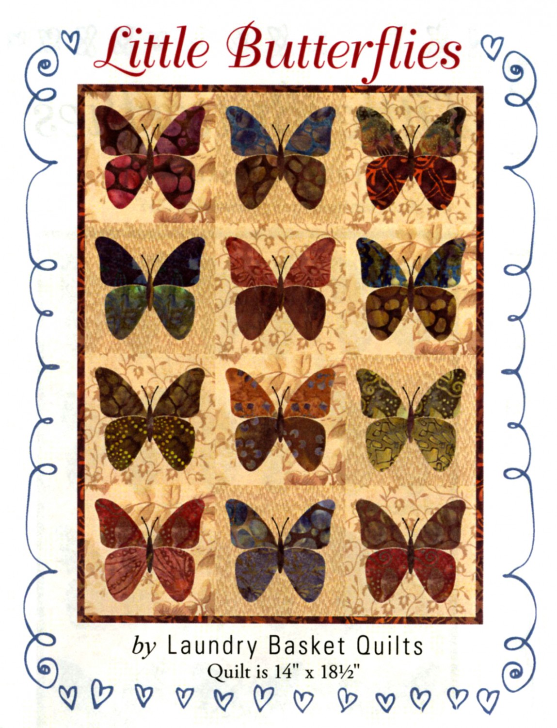 Mönster Little Butterflies