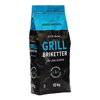 Grillbriketter Norrlandskol 10kg
