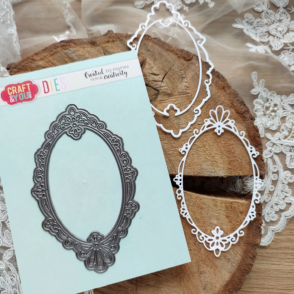 Craft & You Dies -Oval frame - 2