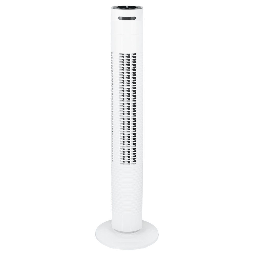 Pelarfläkt 35W vit