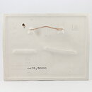 Staffan Johnson (WWF 1988) White Wall Plaque with Otter Motif 32 cm